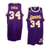shaquille o'neal jersey throwback purple
