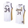 shaquille o'neal retired player jersey hardwood classics white 2021