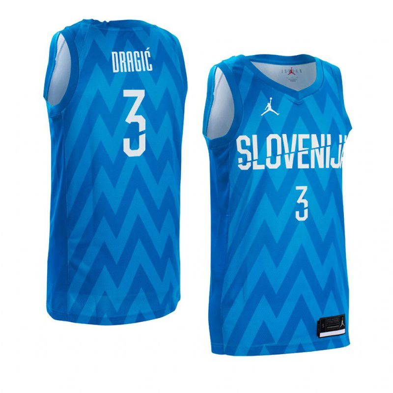 slovenia away goran dragic blue replica jersey