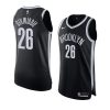 spencer dinwiddie jersey icon edition black authentic 2020 21