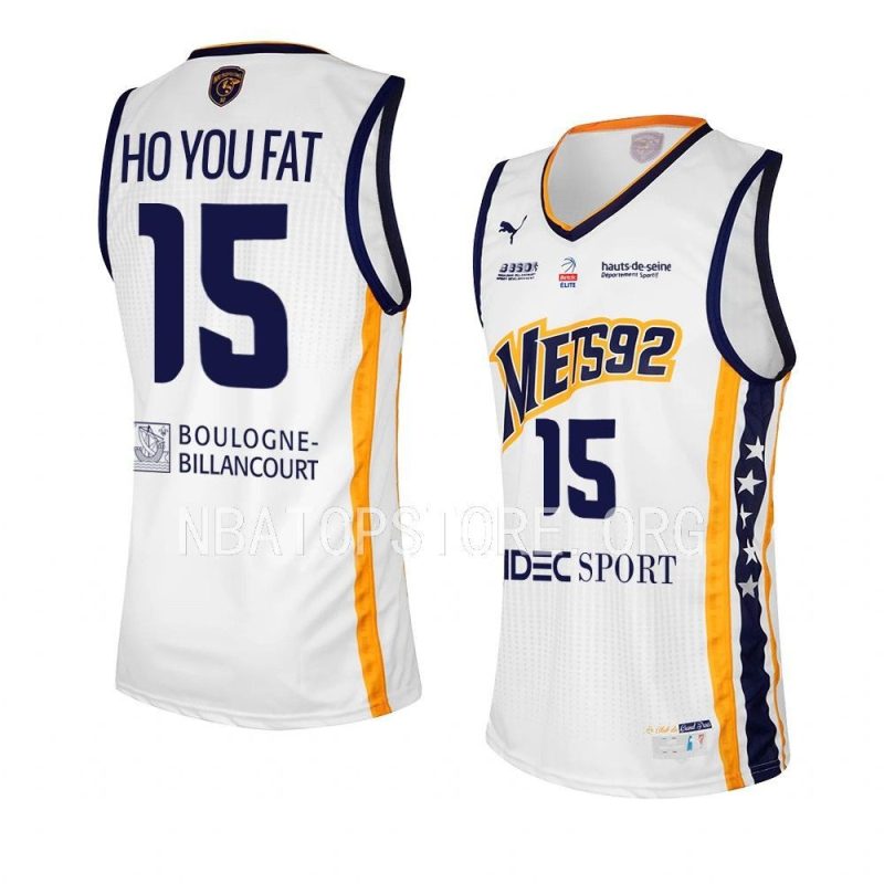 steeve ho you fat mets 92jersey home whitefrench basketball