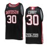 stephen curry commemorative jersey 2006 09retired number black