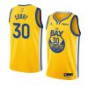 stephen curry jersey statement edition gold men's