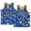 stephen curry jersey tear up pack blue men's