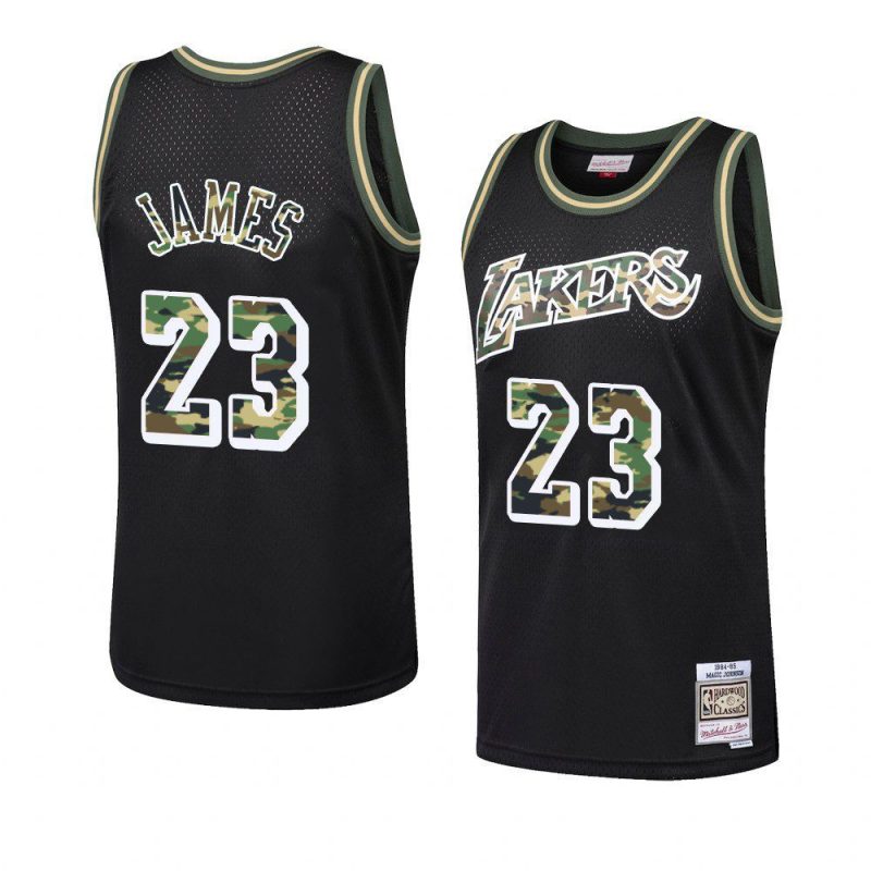 straight fire camo lebron james black swingman men'sjersey