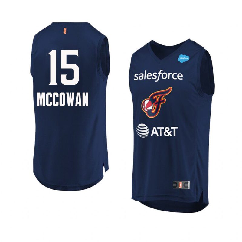 teaira mccowan women's jersey swingman blue 2020