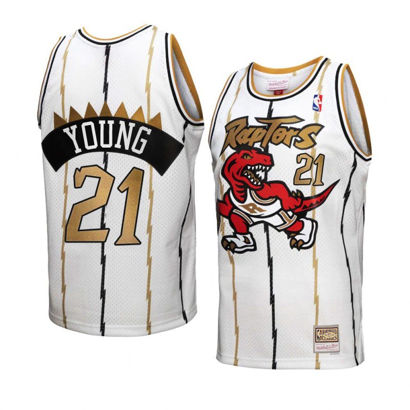 thaddeus young raptorsjersey reload 3.0 white