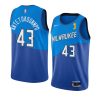 thanasis antetokounmpo city jersey 2021 nba finals champions blue