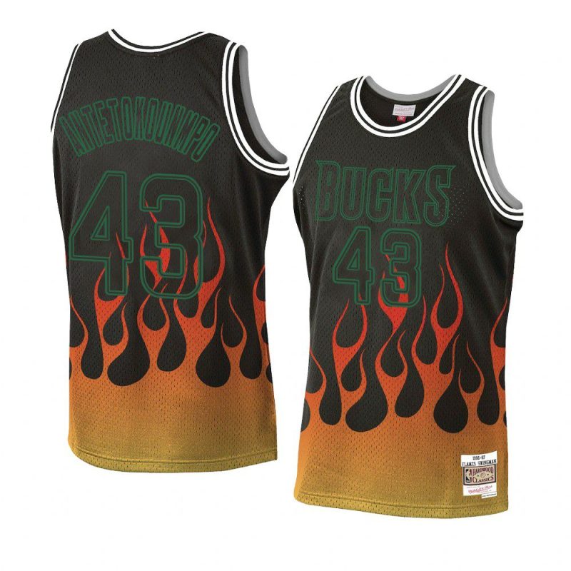 thanasis antetokounmpo swingman jersey flames black