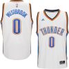 thunder 0 russell westbrook 2015 new home white