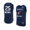 tiffany mitchell women's jersey swingman blue 2020