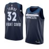 towns karl anthony towns jersey icon edition navy