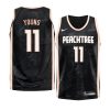 trae young jersey 2020 fashion edition black peach tree