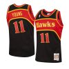 trae young jersey reload black hardwood classics