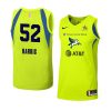 tyasha harris women's jersey swingman green 2020