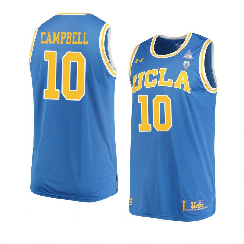 tyger campbell replica performance jersey college basketball blue