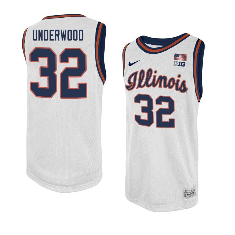 tyler underwood swingman player jersey basketball white