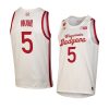 tyler wahl throwback replica jersey college basketball white