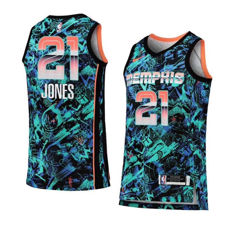 tyus jones jersey select series turquoise