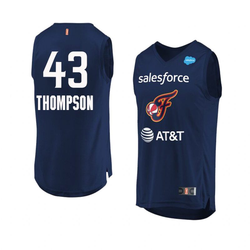 unique thompson women's jersey swingman blue 2020