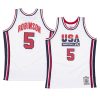 usa basketball 1992 olympics basketball david robinson white authentic jersey