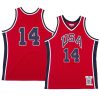 usa team 1984 olympics sam perkins red authentic jersey