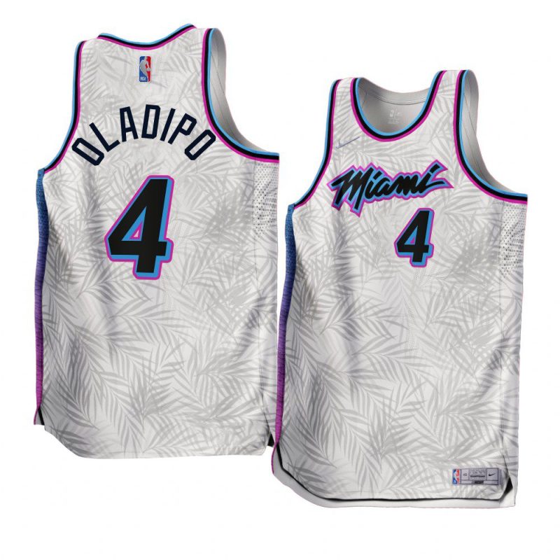 victor oladipo heatjersey 2022 23earned edition white