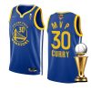 warriors stephen curry 2022 magic johnson western conference fmvp royaltrophy jersey