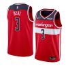 washington wizards bradley beal red icon edition jersey