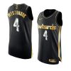 washington wizards russell westbrook black golden edition jersey
