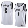 white 2017 18 men's spencer dinwiddie jersey