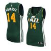 women's jeff hornacek green hardwood classics jersey