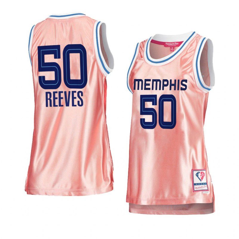 women bryant reeves pink rose gold grizzliesjersey