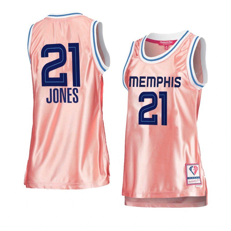 women tyus jones pink rose gold grizzliesjersey