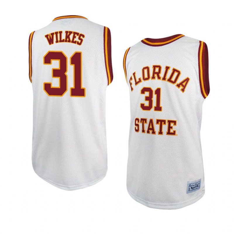 wyatt wilkes original retro jersey basketball white