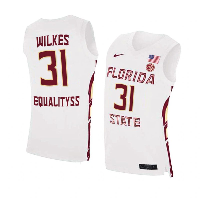 wyatt wilkes swingman jersey basketball white