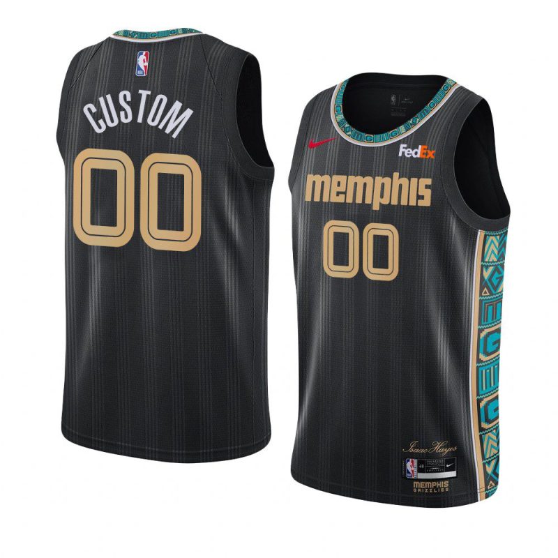 your name custom jersey city edition black