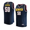 youth aaron gordon nuggets navy 2023 nba finals jersey