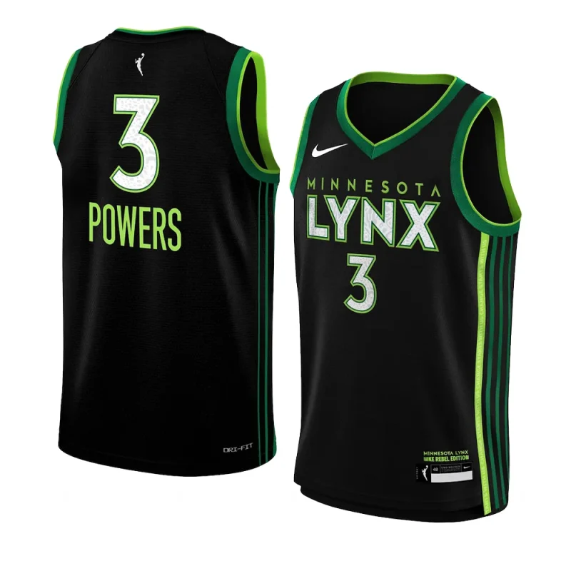 youth aerial powers minnesota lynx black explorer edition jersey