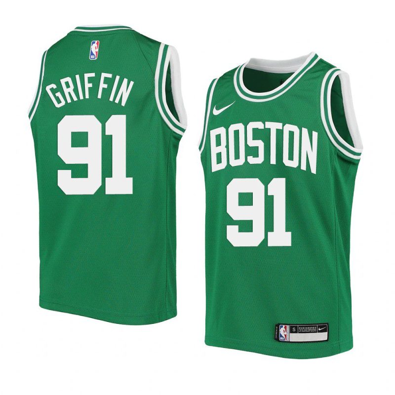 youth blake griffin celtics green icon edition jersey