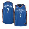 youth chet holmgren thunder blue icon edition jersey