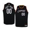 youth cleveland cavaliers custom black city jersey