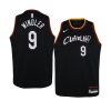youth cleveland cavaliers dylan windler black city jersey
