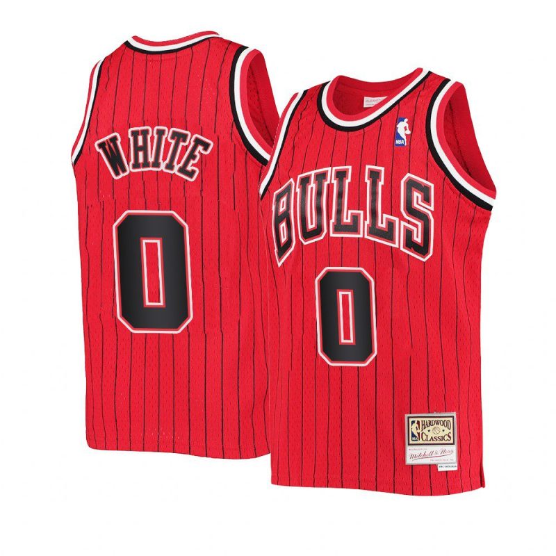 youth coby white throwback red reload jersey