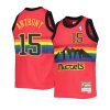 youth denver nuggets carmelo anthony throwback red reload jersey