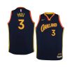 youth golden state warriors jordan poole navy city jersey