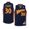youth golden state warriors stephen curry retro navy hardwood classics jersey