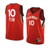 youth kelsey plum las vegas aces red explorer edition jersey