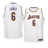 youth los angeles lakers lebron james white association edition jersey