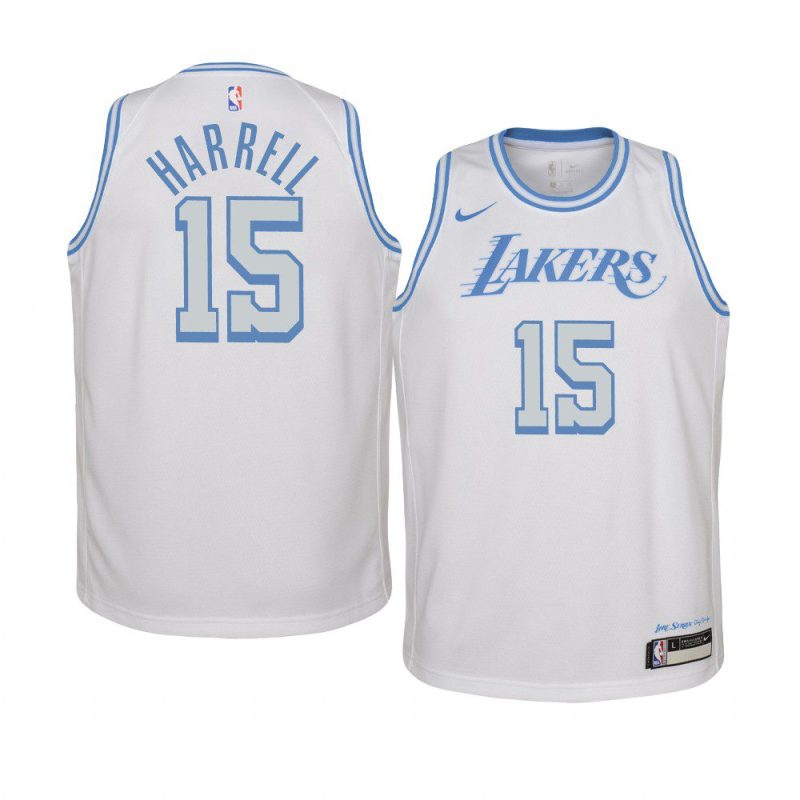 youth los angeles lakers montrezl harrell white city jersey